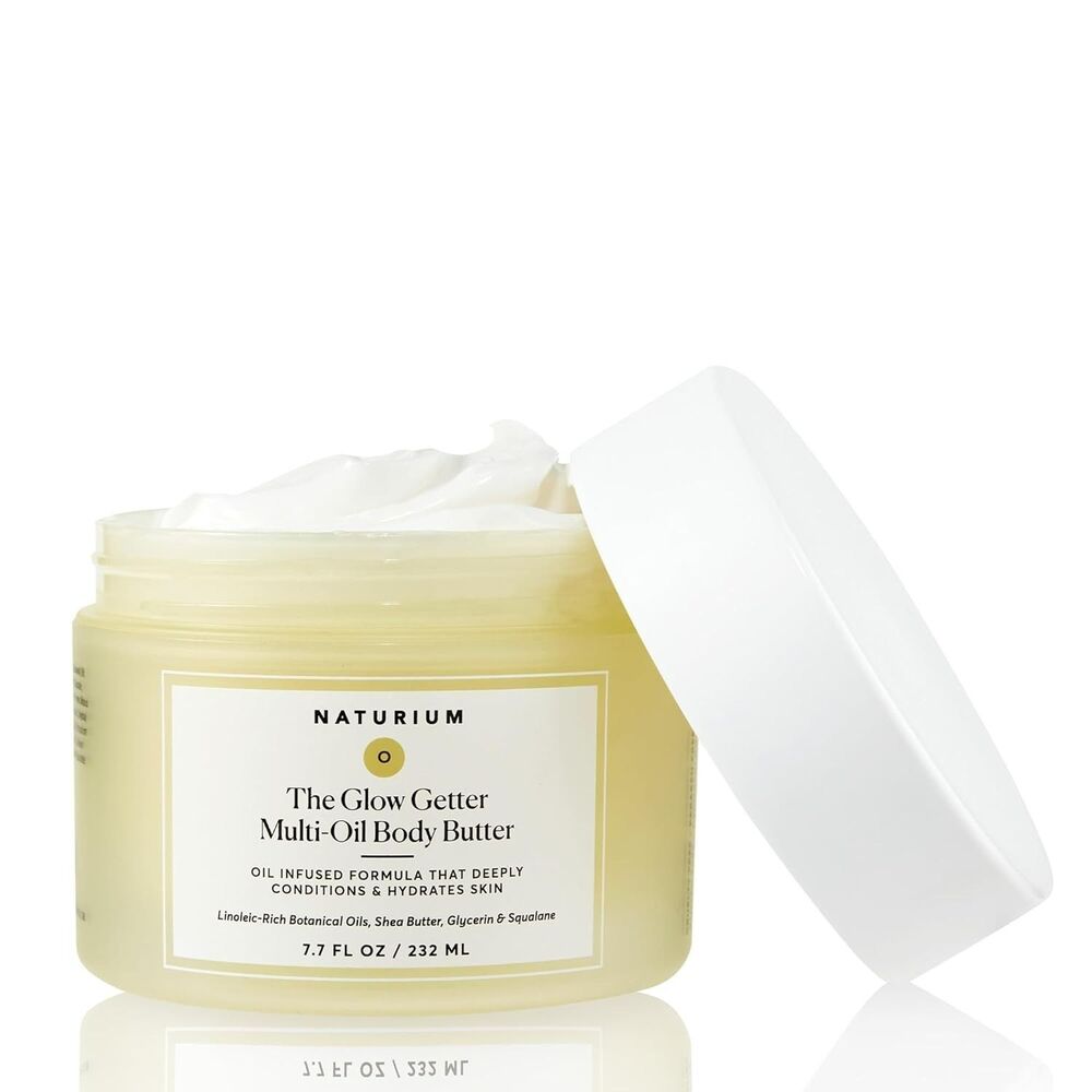 Naturium The Glow Getter Multi-Oil Body Butter Moisturizer White All Skin 7.7oz